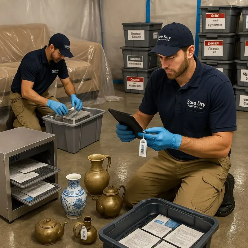 Content Protection and Restoration process in East La Mirada, CA
